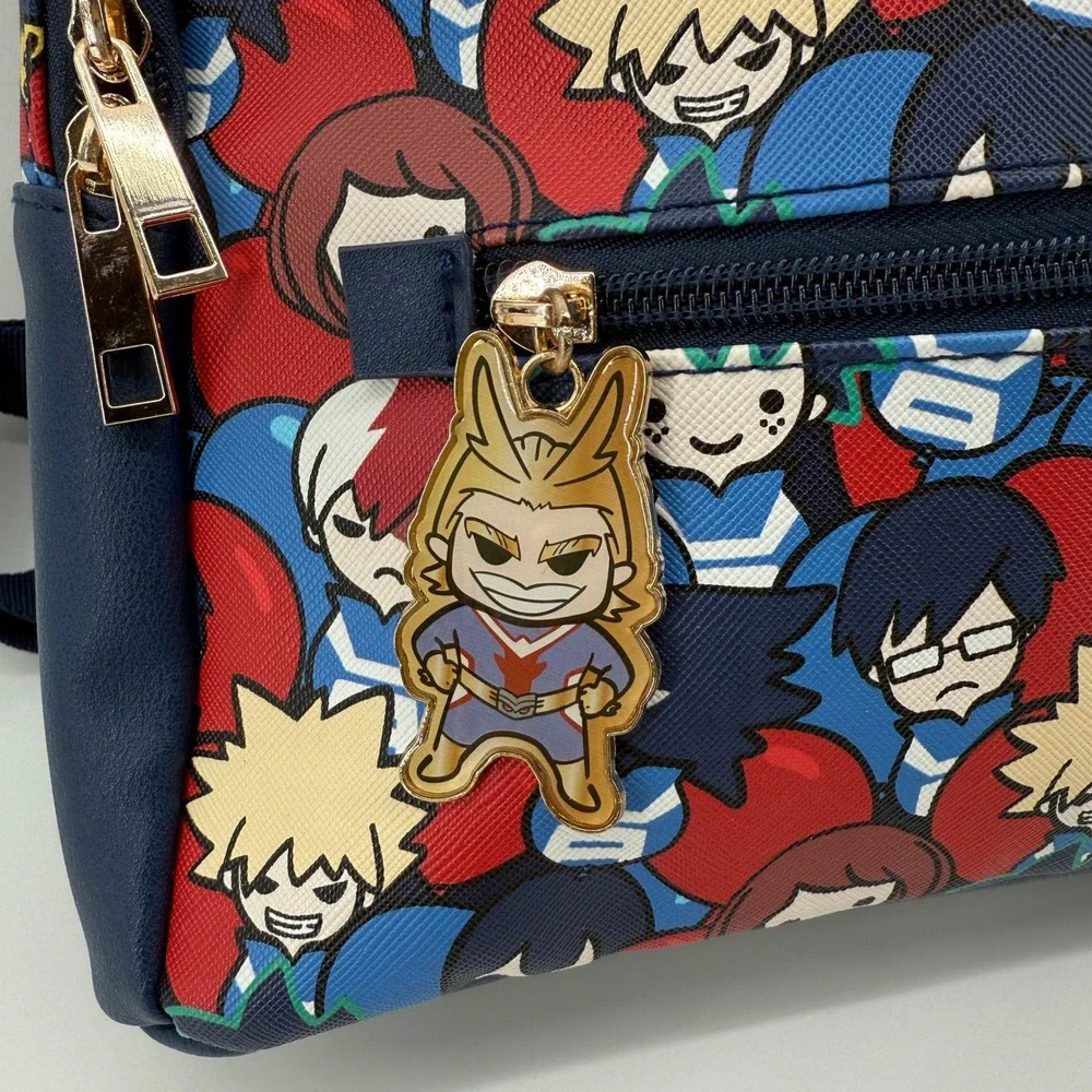 My Hero Academia Mini Backpack All Might UA Chibi Anime Bag 12x11x5